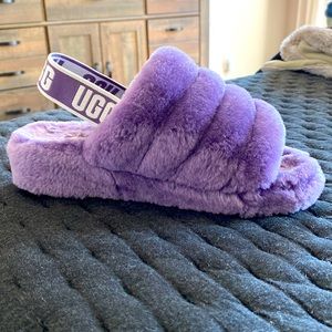 Purple UGG slippers!